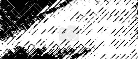 Ilustración de Grunge patrón blanco y negro - Imagen libre de derechos