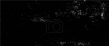 Illustration for Abstract monochrome grunge background. Black and white vintage pattern - Royalty Free Image