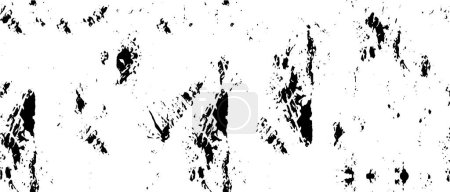 Illustration for Abstract monochrome grunge background. Black and white vintage pattern - Royalty Free Image