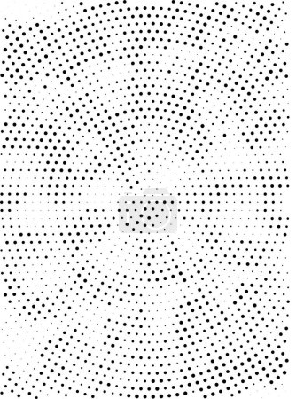 Ilustración de Patrón abstracto. textura punteada en blanco. ilustración vectorial superposición - Imagen libre de derechos