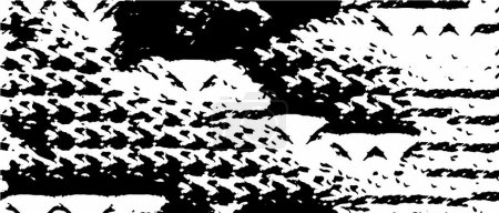 Illustration for Black and white abstract background - Royalty Free Image