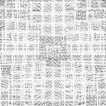 Ilustración de Grunge Abstracto fondo vectorial en blanco y negro. - Imagen libre de derechos