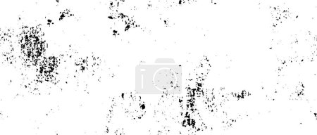 Téléchargez les illustrations : Grunge Abstrait fond vectoriel noir et blanc. - en licence libre de droit