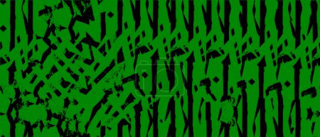Illustration for Abstract black and green texture background - Royalty Free Image