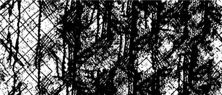 Illustration for Abstract grunge background in black white - Royalty Free Image