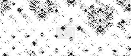 Ilustración de Patrón abstracto con elementos monocromáticos. ilustración vectorial - Imagen libre de derechos