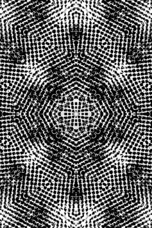 Téléchargez les illustrations : Illustration vectorielle abstraite grunge texture noir et blanc - en licence libre de droit