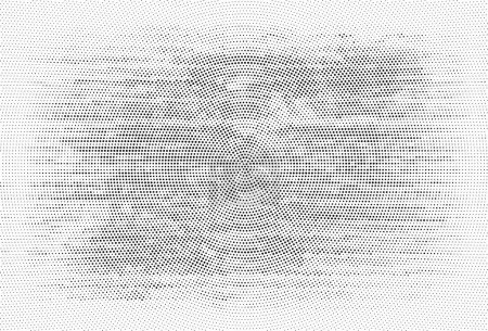 Photo for Black and white halftone background with dots - Royalty Free Image