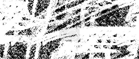 Ilustración de Fondo blanco y negro monocromo abstracto. ilustración vectorial gráfica - Imagen libre de derechos