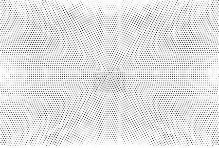 Ilustración de Fondo abstracto con patrón de puntos. ilustración vectorial - Imagen libre de derechos