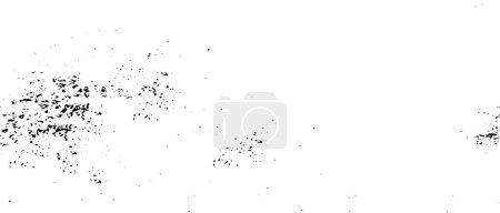 Illustration for Abstract black and white textured background. Vector illustration - Royalty Free Image