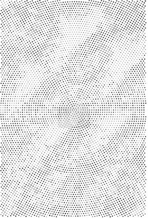 Illustration for Abstract black and white dotted background. vector illustration design - Royalty Free Image