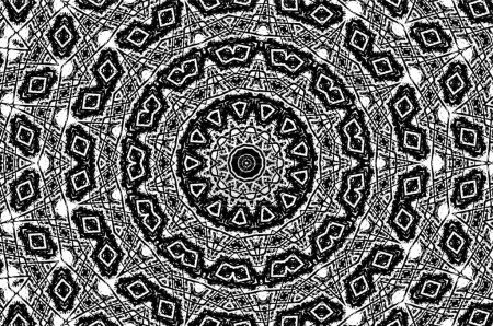 Ilustración de Fondo abstracto. fondo geométrico blanco y negro - Imagen libre de derechos