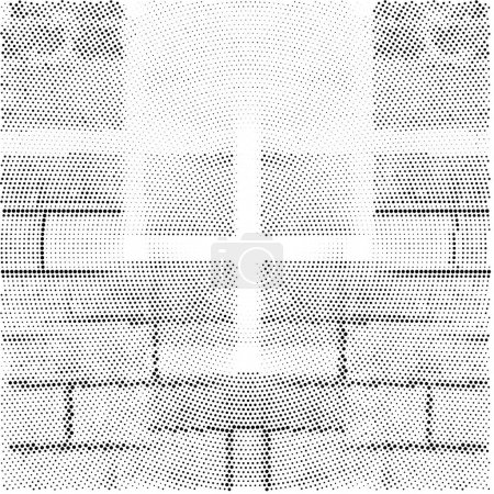 Ilustración de Fondo monocromo abstracto. diseño creativo de telón de fondo moderno para carteles. patrón caótico - Imagen libre de derechos