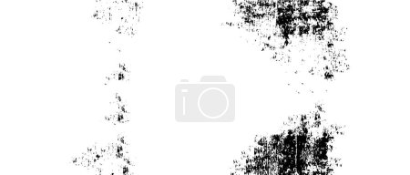 Illustration for Abstract black and white background with grunge effect. vector illustration - Royalty Free Image