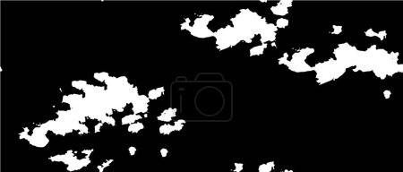 Illustration for Creative black and white abstract background. - Royalty Free Image