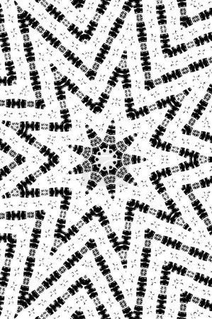Illustration for Abstract background. black and white geometric background - Royalty Free Image