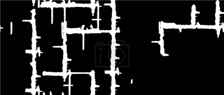 Ilustración de Fondo creativo abstracto en colores blanco y negro. textura para el diseño de moda, tela, diseño, sitio web, impresión. textura abstracta. gráficos vectoriales - Imagen libre de derechos
