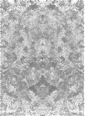 Téléchargez les illustrations : Abstrait noir et blanc fond monochrome grunge - en licence libre de droit