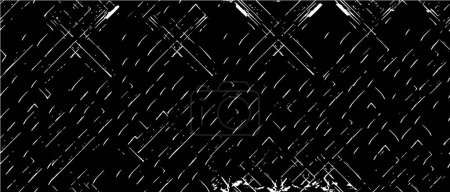 Illustration for Abstract black and white grunge monochrome background - Royalty Free Image