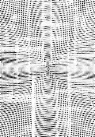 Illustration for Distressed texture in black and white background with scratches and lines. dust overlay illustration. easy to illustration abstract - Royalty Free Image