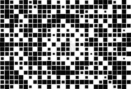 Illustration for Abstract background. monochrome texture. black and white lines on white. - Royalty Free Image