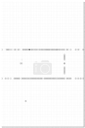Illustration for Abstract background. monochrome texture. - Royalty Free Image