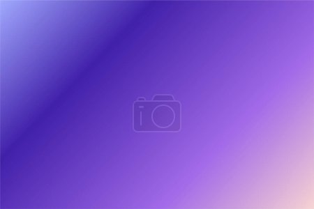 Illustration for Gradient of Quartz, Purple and Blue colors with transition effect - Royalty Free Image