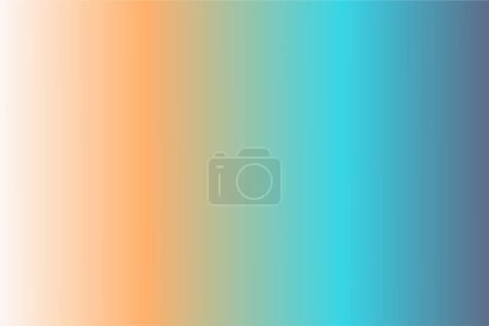 Ilustración de Crema mandarina turquesa azul gris fondo abstracto. Fondo de pantalla colorido, ilustración vectorial - Imagen libre de derechos