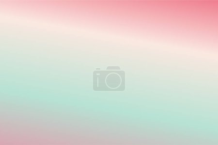 Ilustración de Crema rosa caliente menta verde fondo abstracto agua de rosas. Fondo de pantalla colorido, ilustración vectorial - Imagen libre de derechos