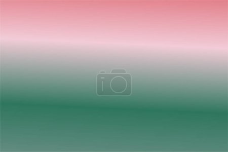Illustration for Colorful blurred background with gradient, vector illustration, abstract pattern with Honeysuckle, Rose, Quartz and Spearmint colors - Royalty Free Image