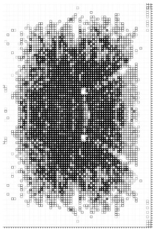 Ilustración de Fondo abstracto con cuadrados digitales. fondo de pantalla con píxeles en blanco y negro - Imagen libre de derechos