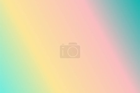 Illustration for Multicolored gradient background. Modern painted wallpaper with copy space. - Royalty Free Image
