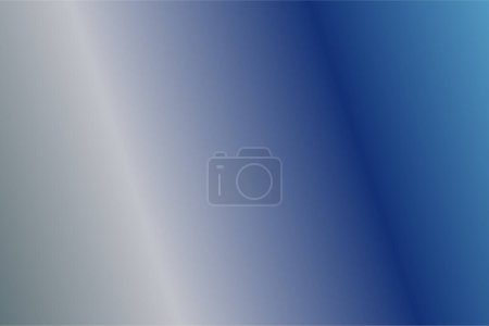 Illustration for Colorful abstract blur gradient background with Charcoal, Slate, Royal Blue, Aquamarine colors. Soft blurred backdrop. Defocused vector illustration template for your graphic design, banner, web - Royalty Free Image