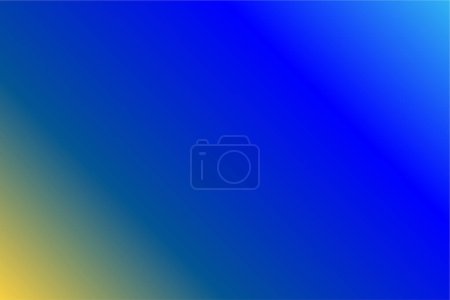 Illustration for Abstract luxury gold blue gradient studio wall, blue use on background, layout, banner and presentation.Defocused vector illustration template for your graphic design - Royalty Free Image