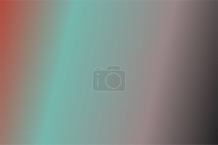 Photo for Colorful abstract blur gradient background with Black, Coffee Pot, Spearmint, Tiger Lily colors. Soft blurred backdrop. Defocused vector illustration template for your graphic design, banner, web - Royalty Free Image