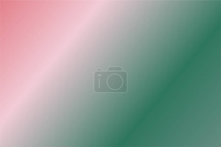 Téléchargez les illustrations : Fond flou coloré avec dégradé, illustration vectorielle, motif abstrait avec des couleurs chèvrefeuille, rose, quartz et menthe verte - en licence libre de droit