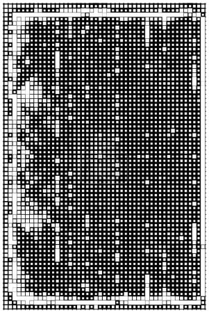 Ilustración de Telón de fondo con mosaico. fondo de pantalla abstracto con píxeles en blanco y negro - Imagen libre de derechos