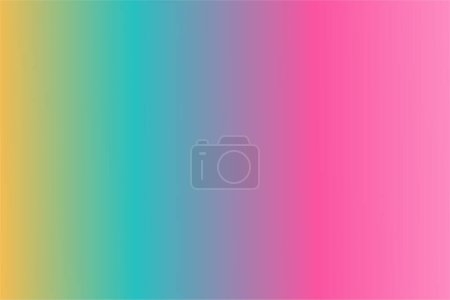 Illustration for Blurred Gradient of pink, purple and blue colors with transition effect. colorful template - Royalty Free Image