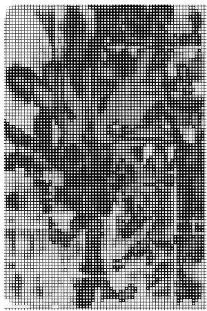 Ilustración de Patrón de medio tono. grunge abstracto geométrico. textura de rejilla. textura superpuesta blanca y negra. superposición de patrón de angustia. - Imagen libre de derechos