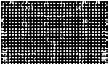 Illustration for Halftone pattern. abstract mosaic of dotted dotted on white background. graphic vector background of halftone design. - Royalty Free Image