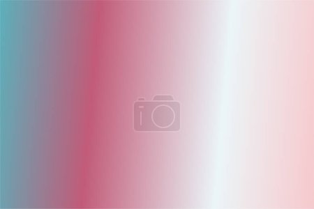 Illustration for Colorful blurred background with gradient, vector illustration, abstract pattern with Honeysuckle, Rose, Quartz and Spearmint colors - Royalty Free Image