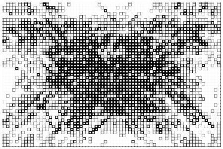 Ilustración de Fondo abstracto con fondo geométrico en blanco y negro con cuadrados. ilustración vectorial - Imagen libre de derechos
