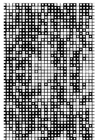 Téléchargez les illustrations : Abstrait noir et blanc fond géométrique, vecteur illustratioin - en licence libre de droit