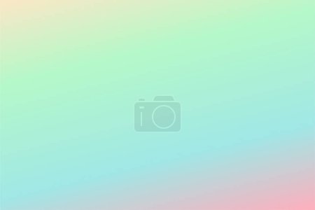 Ilustración de Amarillo, menta, Tiffany, azul y rosa intenso fondo abstracto. Fondo de pantalla colorido, ilustración vectorial - Imagen libre de derechos