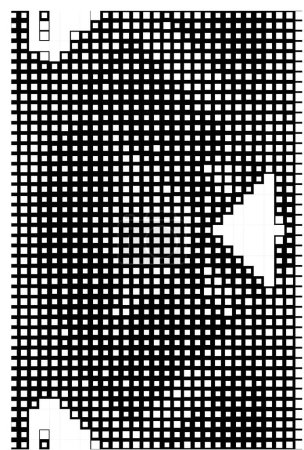 Téléchargez les illustrations : Fond abstrait avec texture géométrique. vecteur noir et blanc - en licence libre de droit