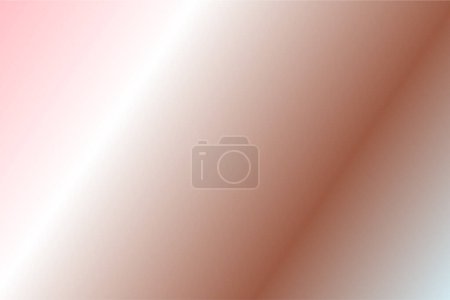 Illustration for Colorful abstract blur gradient background with Baby Blue, Burnt Sienna, White, Rosewater colors. Soft blurred backdrop. Defocused vector illustration template for your graphic design, banner, web - Royalty Free Image