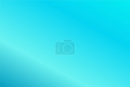 Illustration for Colorful abstract blur gradient background with Aqua, Turquoise, Cyan, Blue Grotto colors. Soft blurred backdrop. Defocused vector illustration template for your graphic design, banner, web - Royalty Free Image