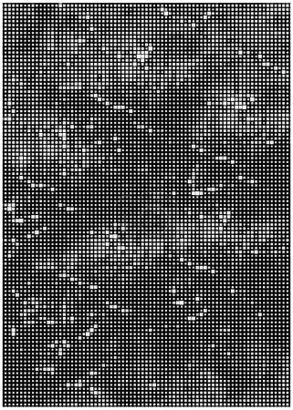 Ilustración de Pixel cuadrado fondo del mosaico, vector de ilustración - Imagen libre de derechos