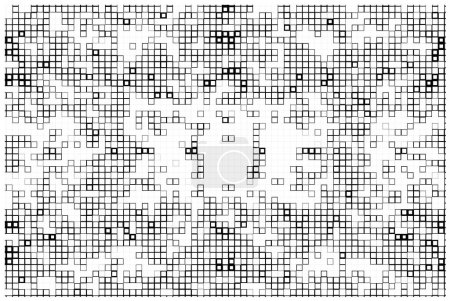 Ilustración de Elementos de diseño de píxeles. fondo de mosaico - Imagen libre de derechos